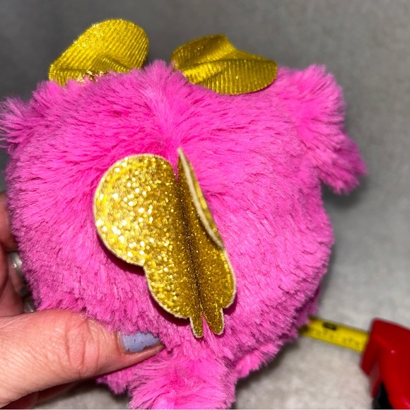 Zuru Rainbocorns big hair surprise 3 plush 13" & 5" Toucan Unicorn sequin heart - Picture 7 of 15